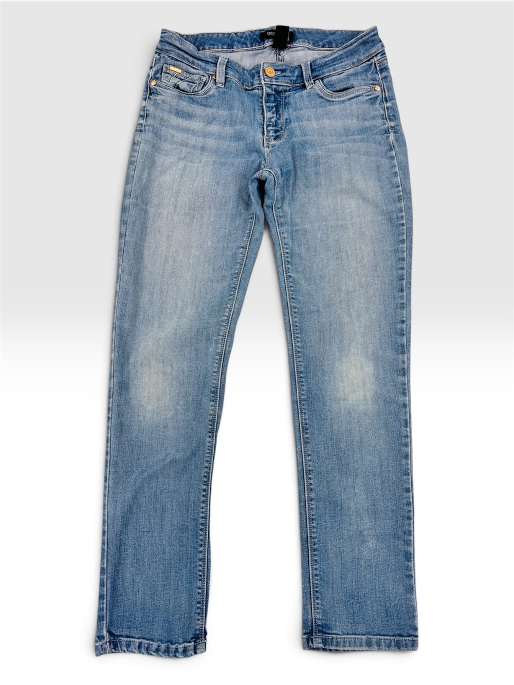 White House Black Market Slim Ankle Stretch Low-Rise Jeans Size 4R